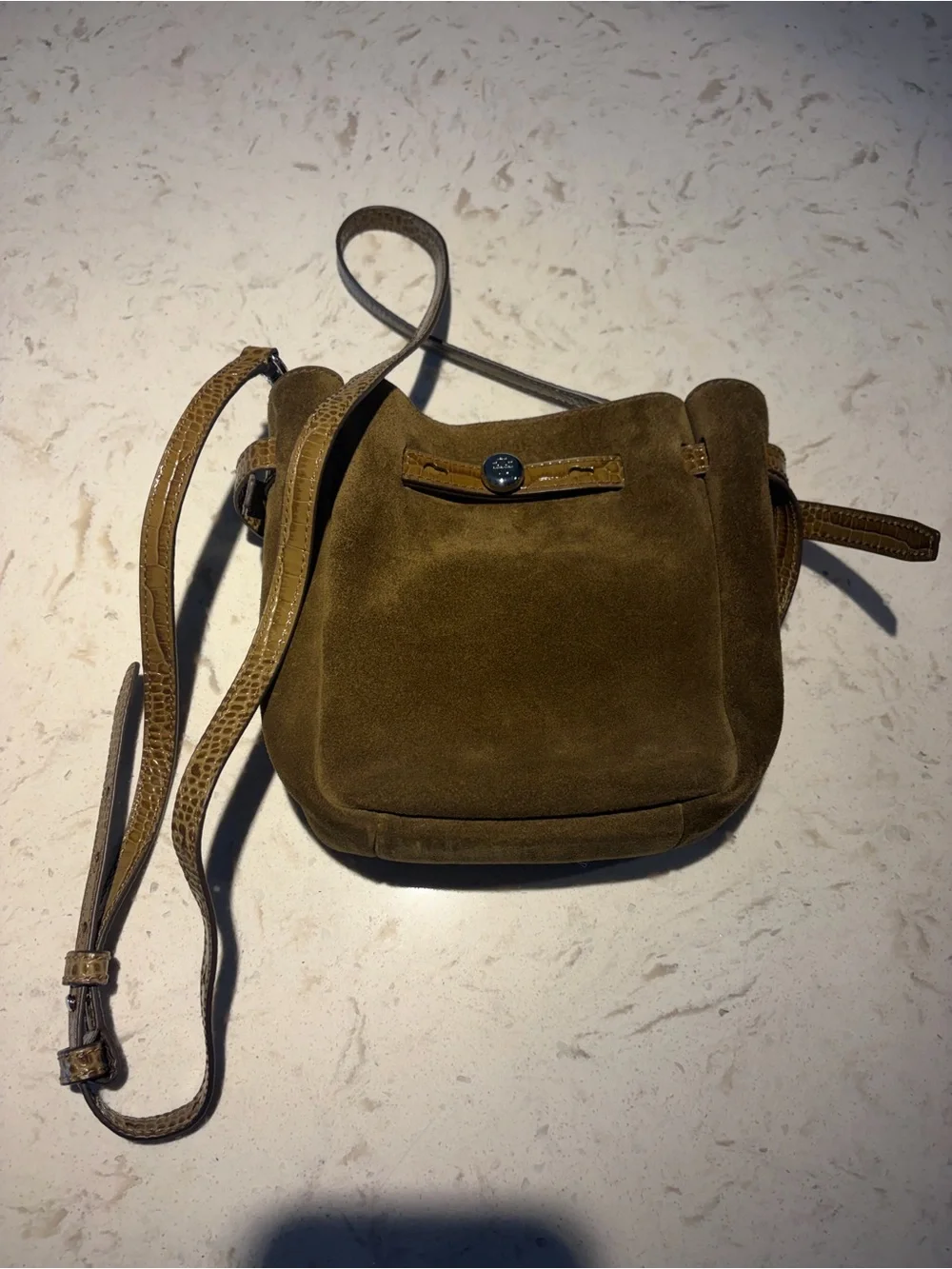 Tory Burch compact coach